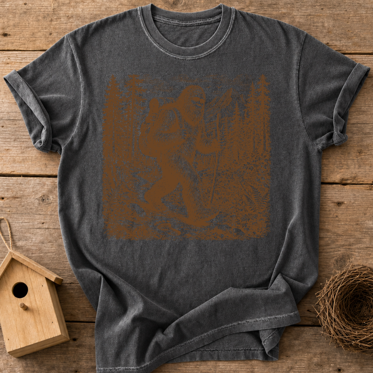 Sasquatch Woodland Hike T-Shirt