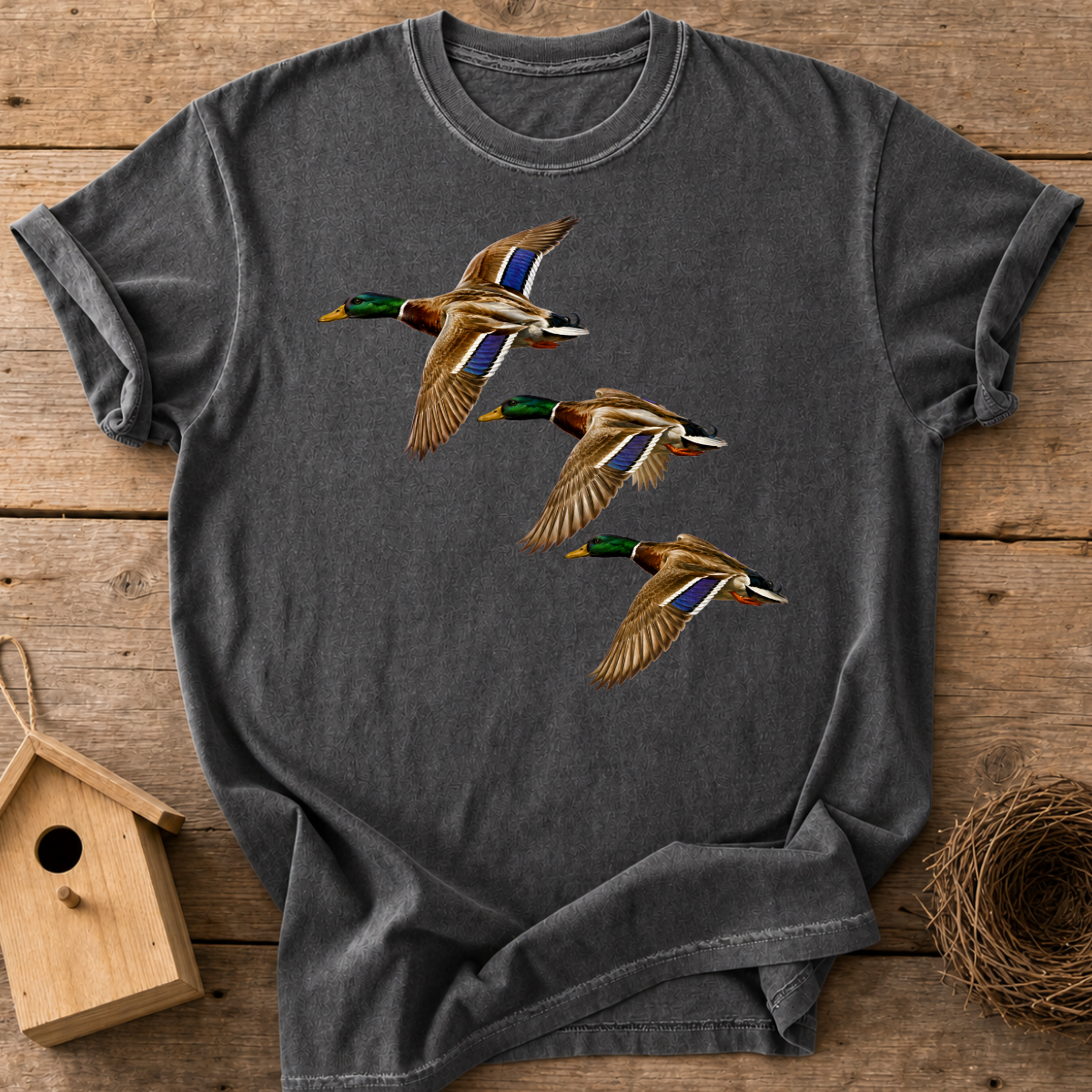 Mallards In Flight T-Shirt