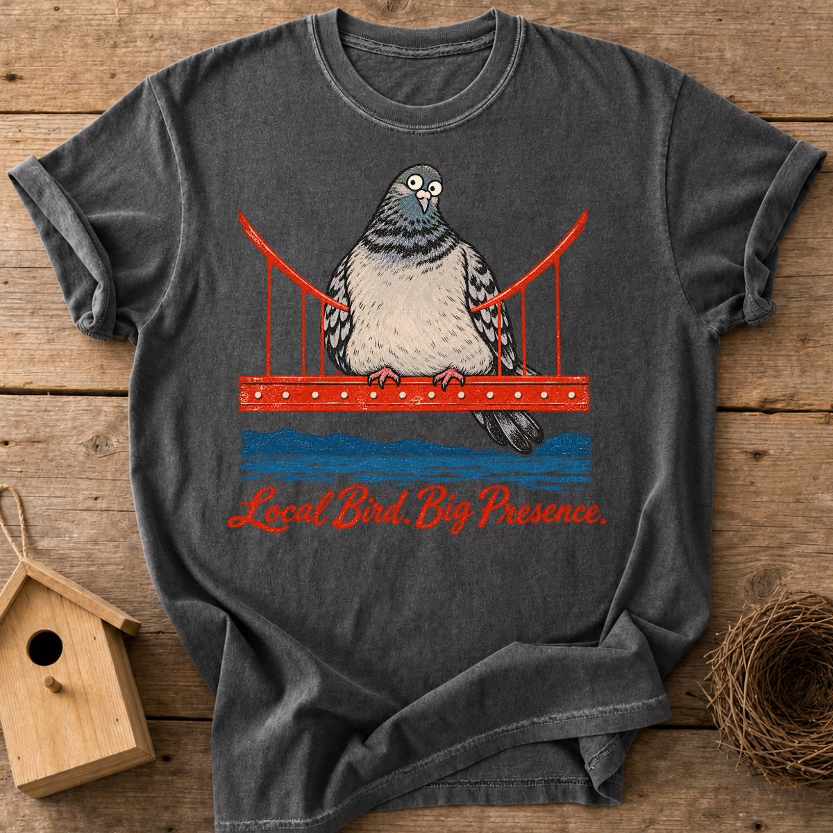 Local Bird Big Presence T-Shirt