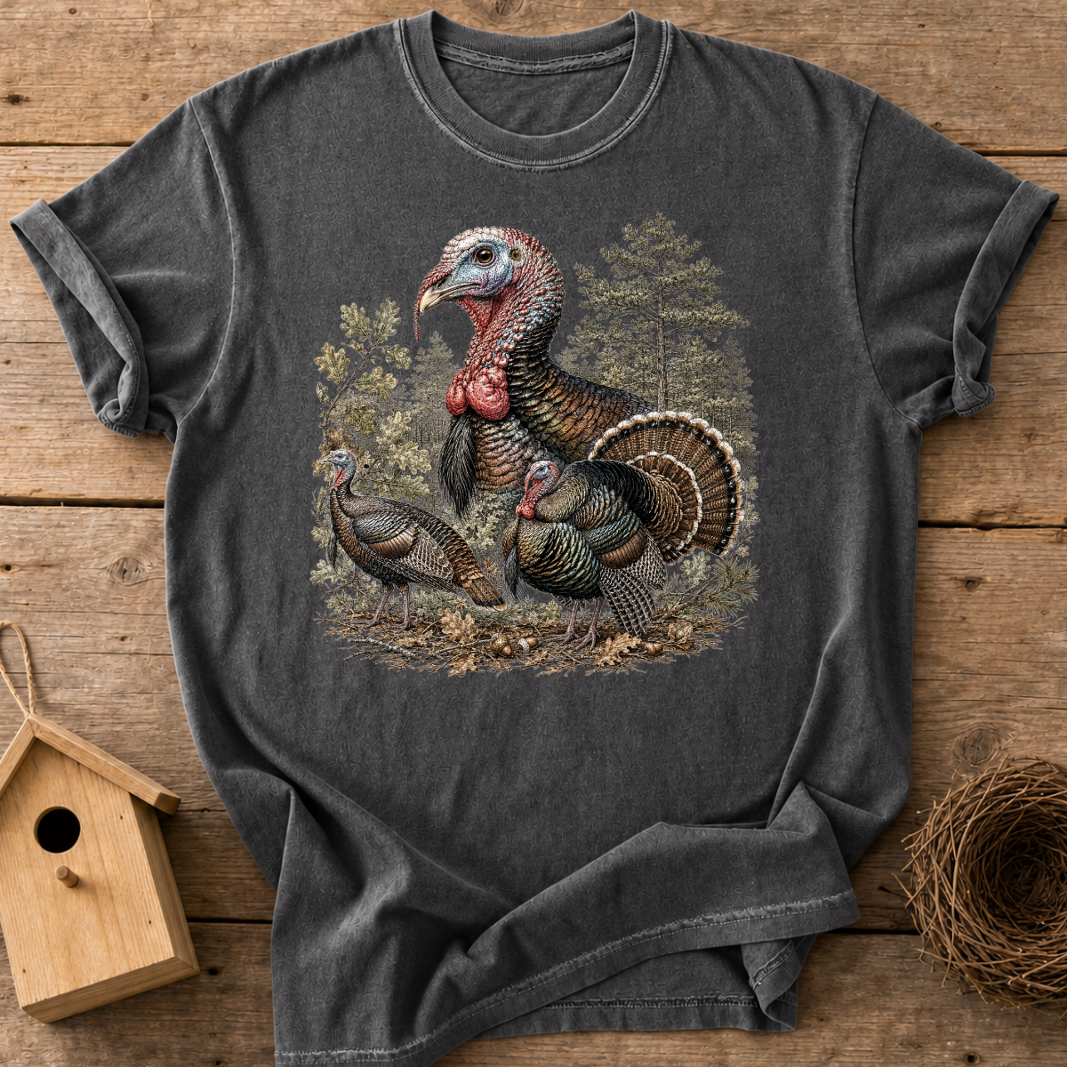 Fall Turkey Flock T-Shirt