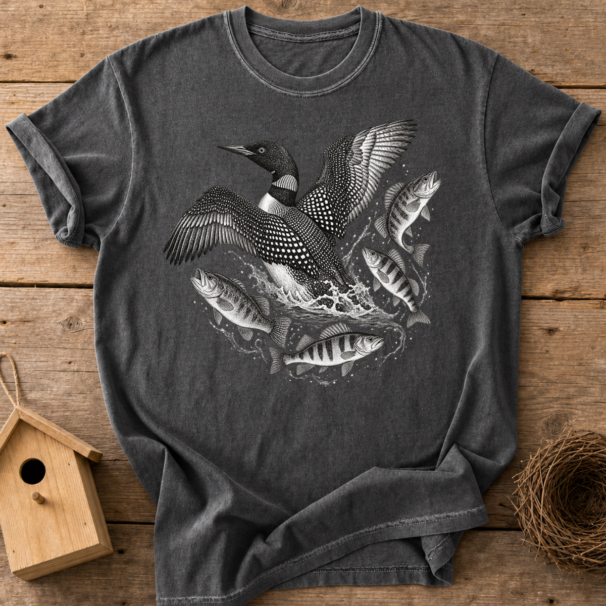 Loon Fishing T-Shirt