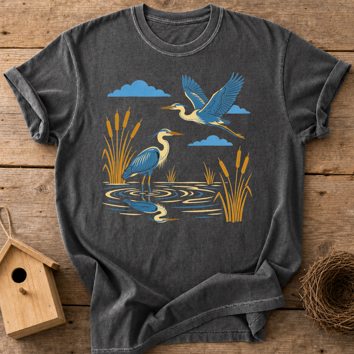 Blue Heron T-Shirt
