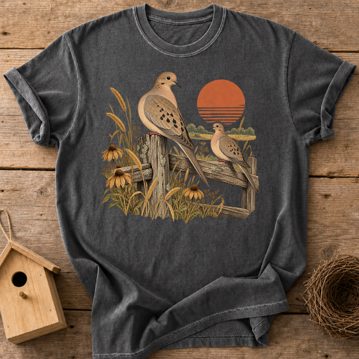 Mourning Dove Sunset T-Shirt