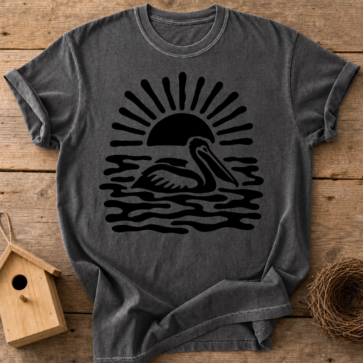 Sunset Pelican T-Shirt