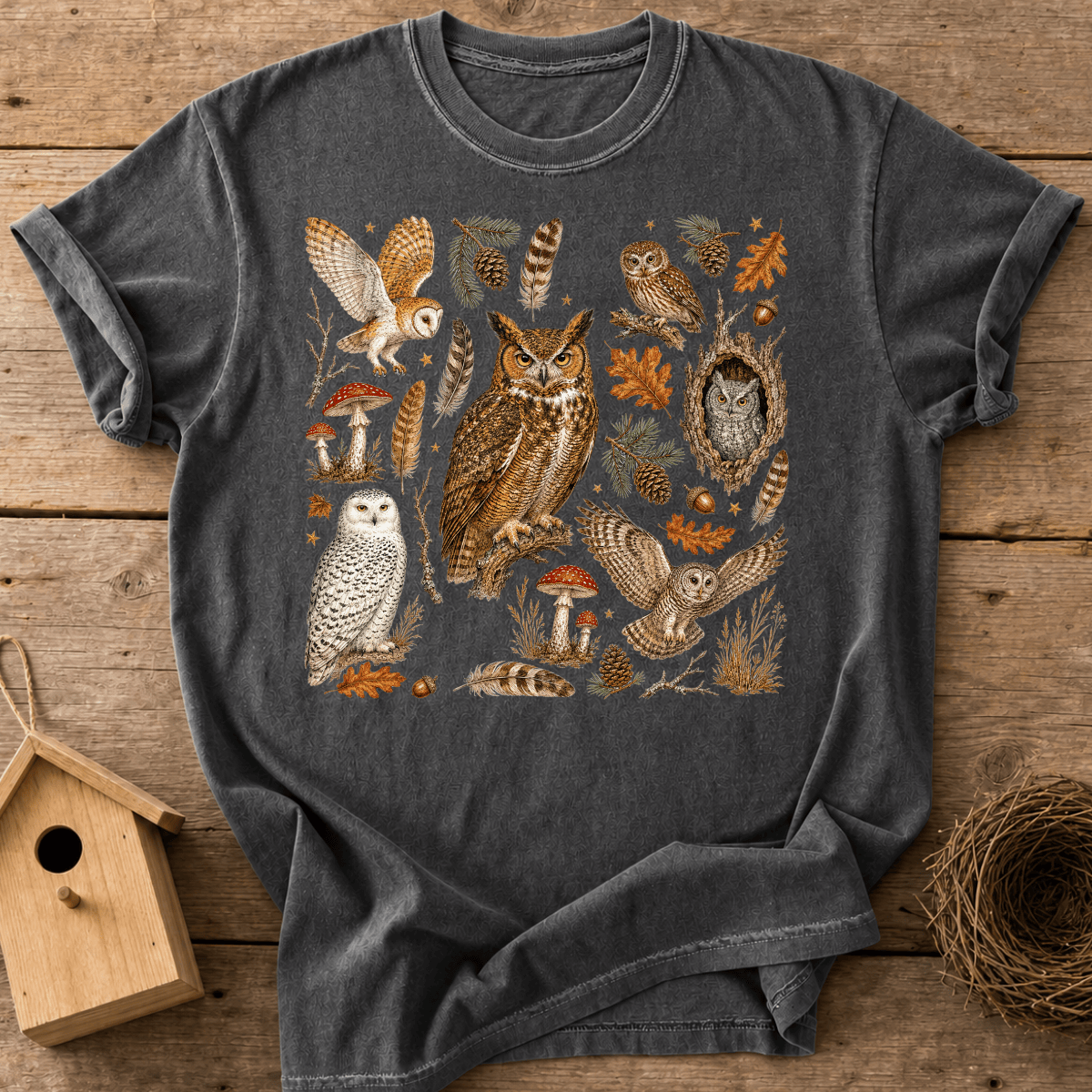 Owls Field Guide T-Shirt