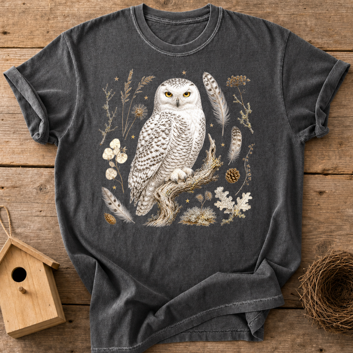 Snowy Owl Nature T-Shirt