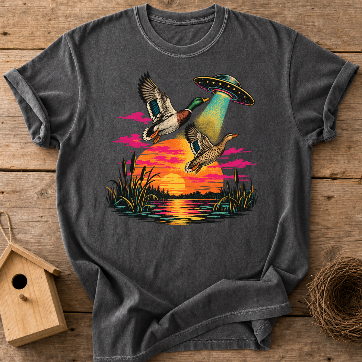 UFO Duck Encounter T-Shirt