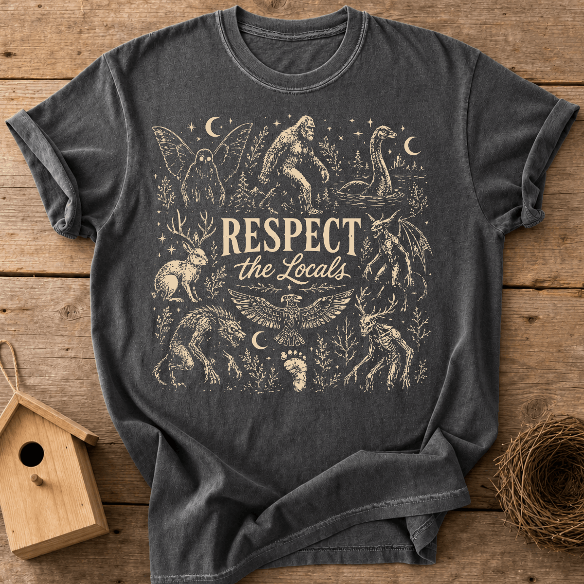 Respect The Locals Cryptid T-Shirt