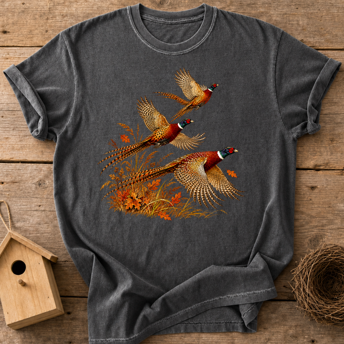 Fall Pheasant Flight T-Shirt
