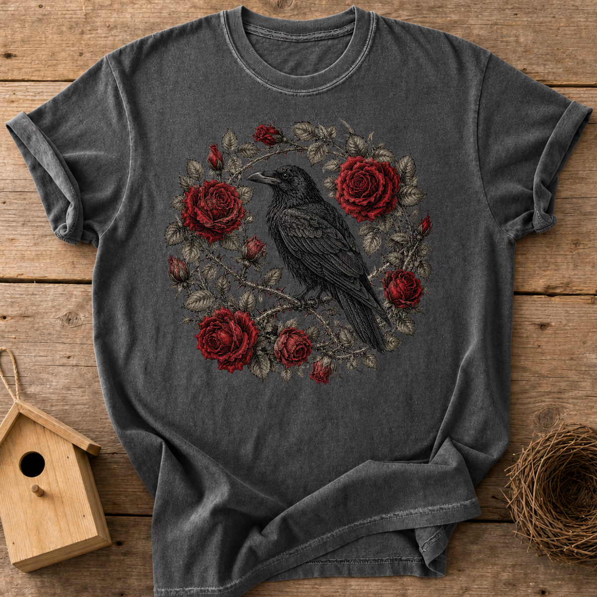 Raven Roses T-Shirt