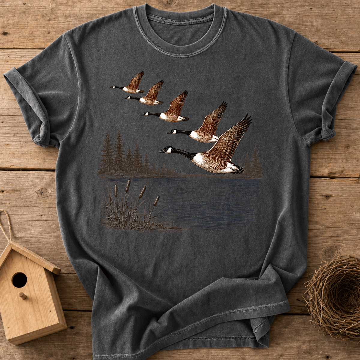 Geese In Flight T-Shirt