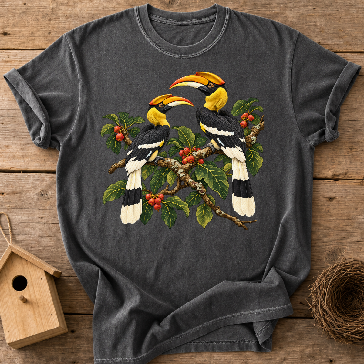 Hornbill Couple T-Shirt