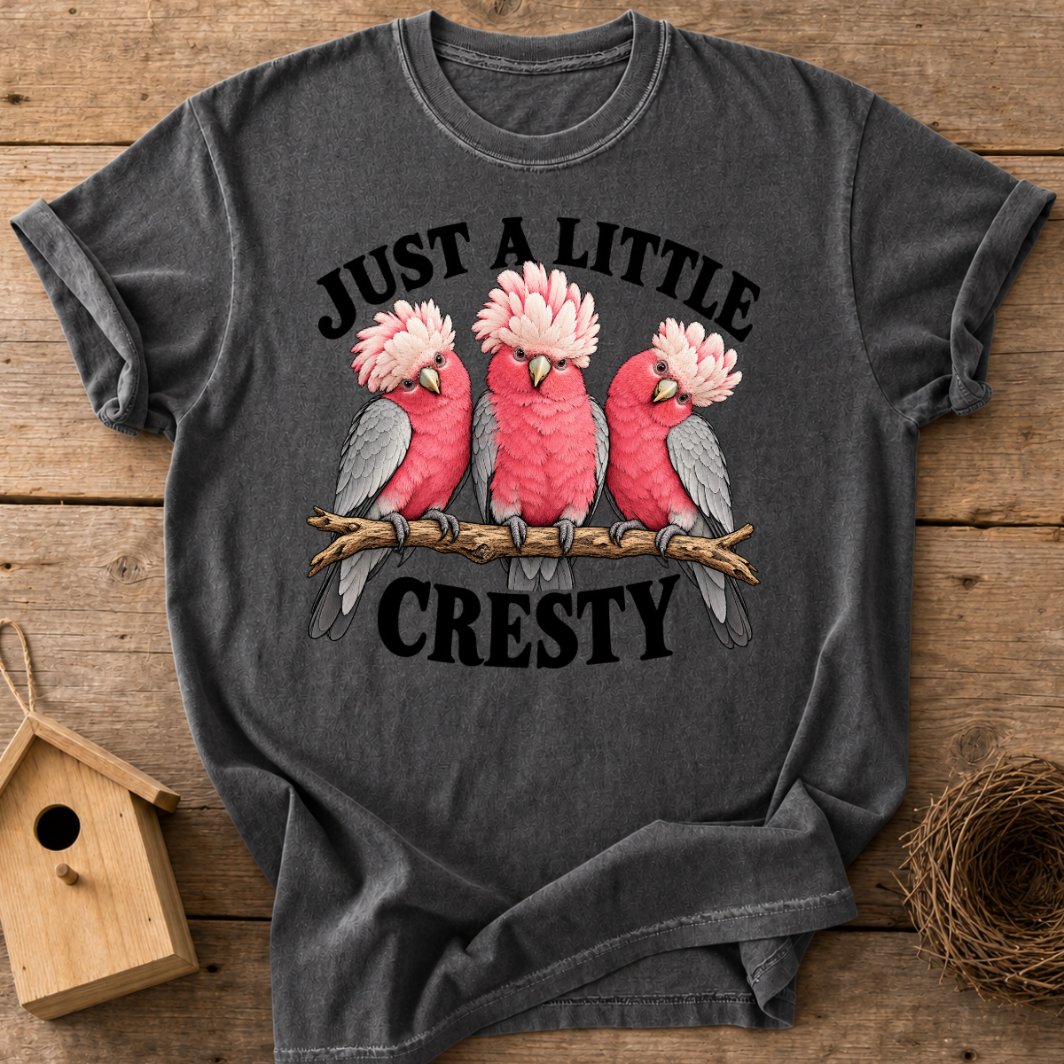 Little Cresty Galah T-Shirt