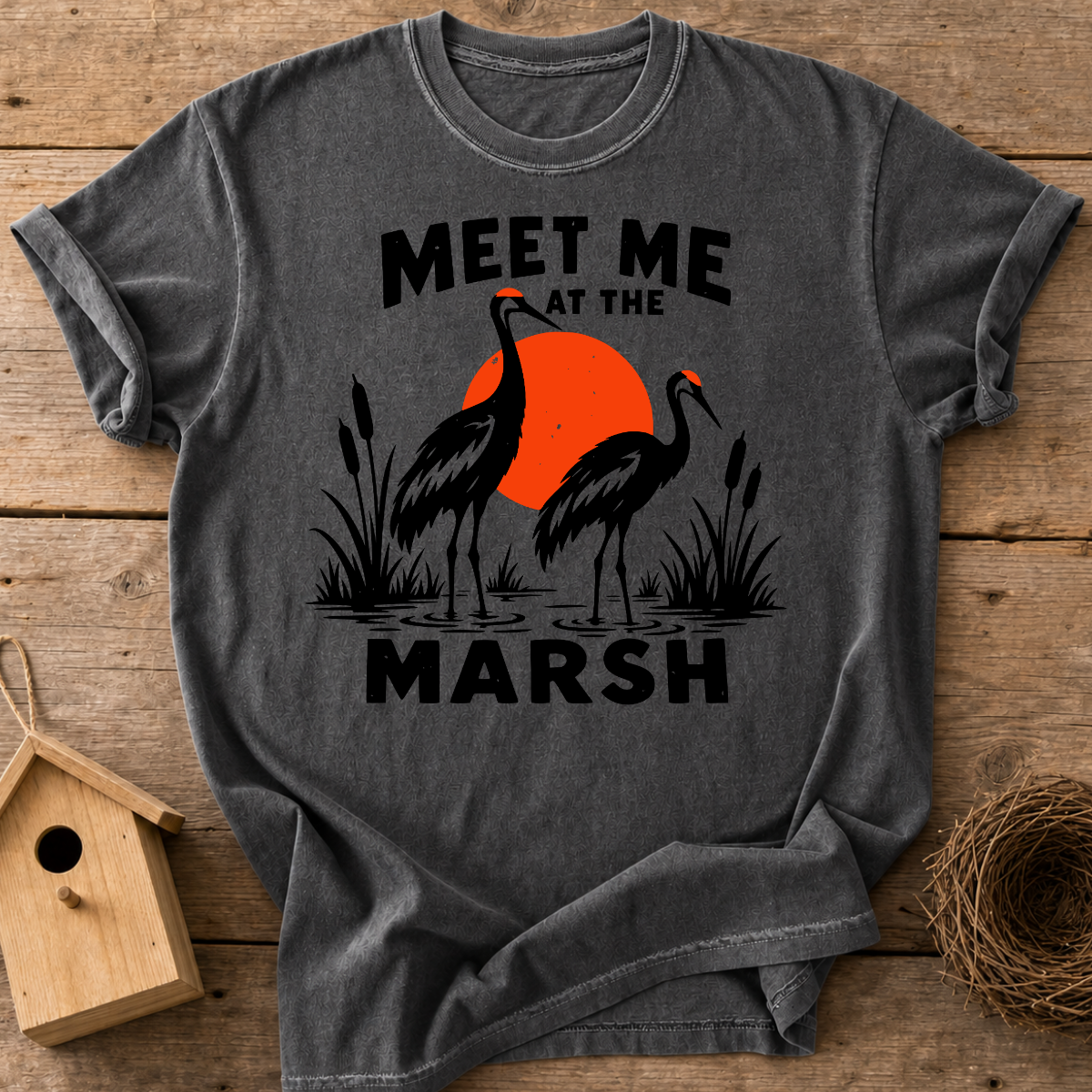 Marsh Cranes T-Shirt