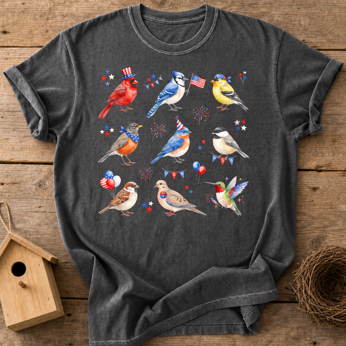 Patriotic Birds T-Shirt