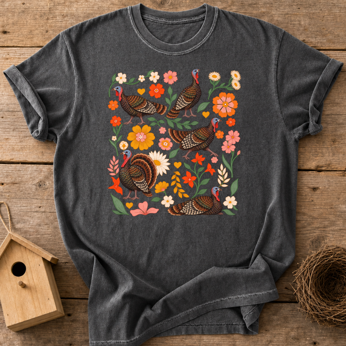 Wild Turkey Garden T-Shirt