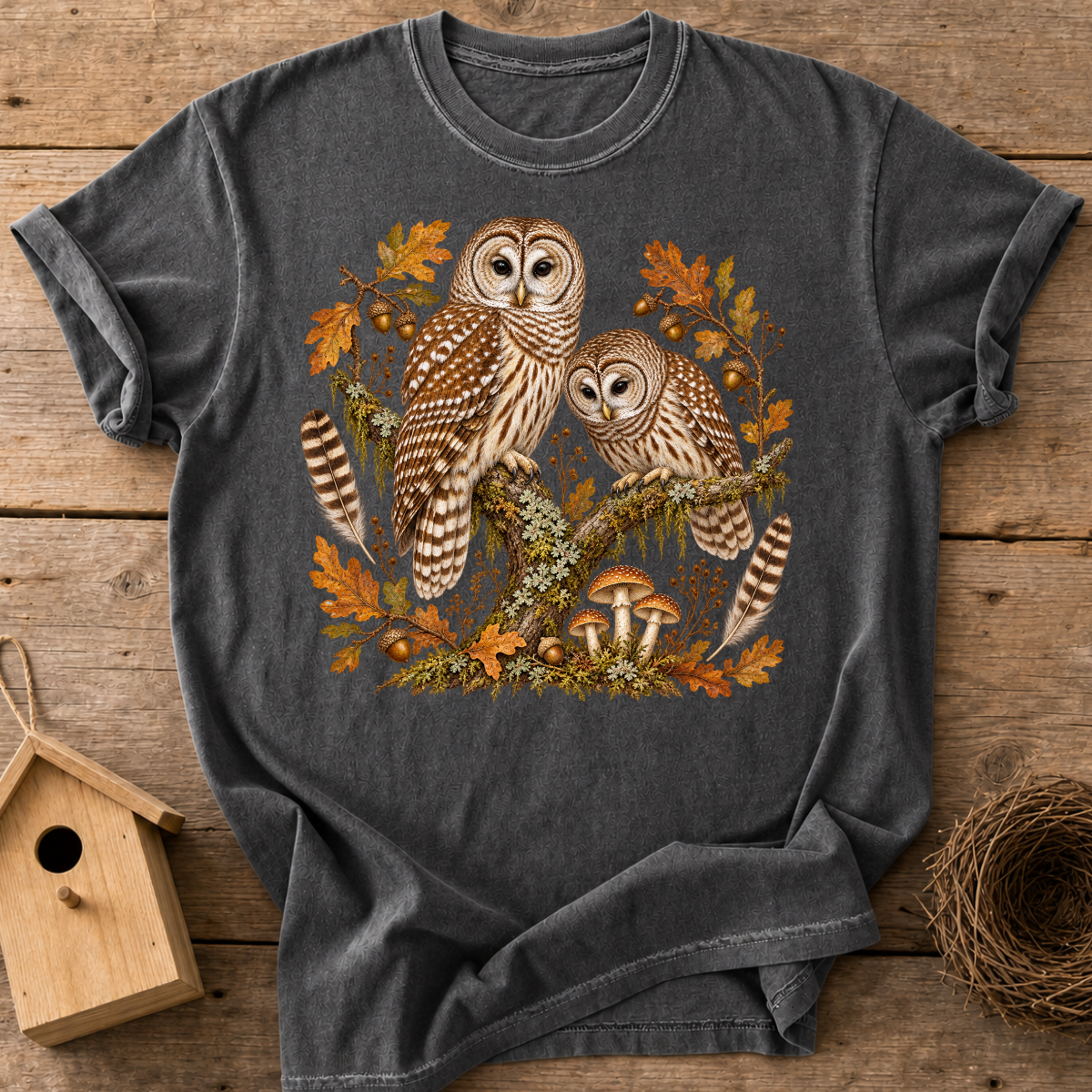 Fall Barred Owl T-Shirt