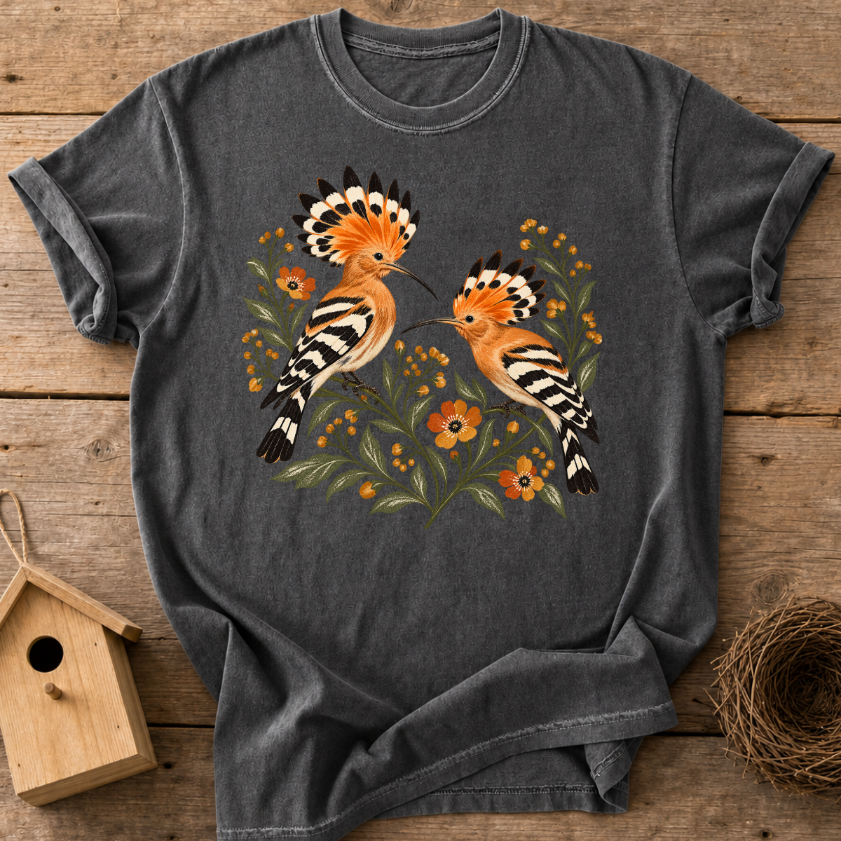 Hoopoe Couple T-Shirt