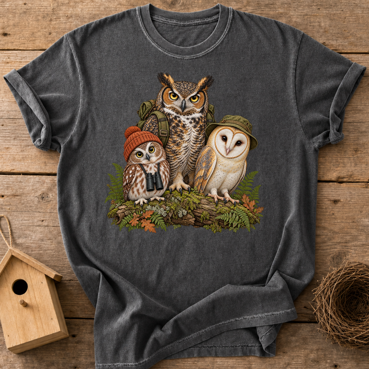 Owl Birdwatchers T-Shirt
