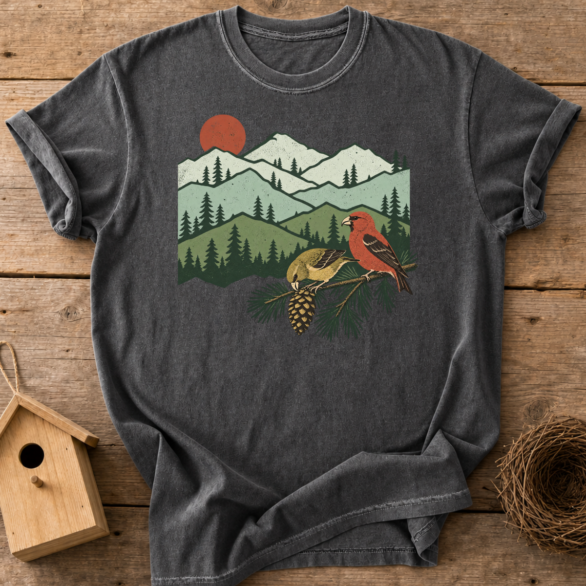 Mountain Crossbills T-Shirt