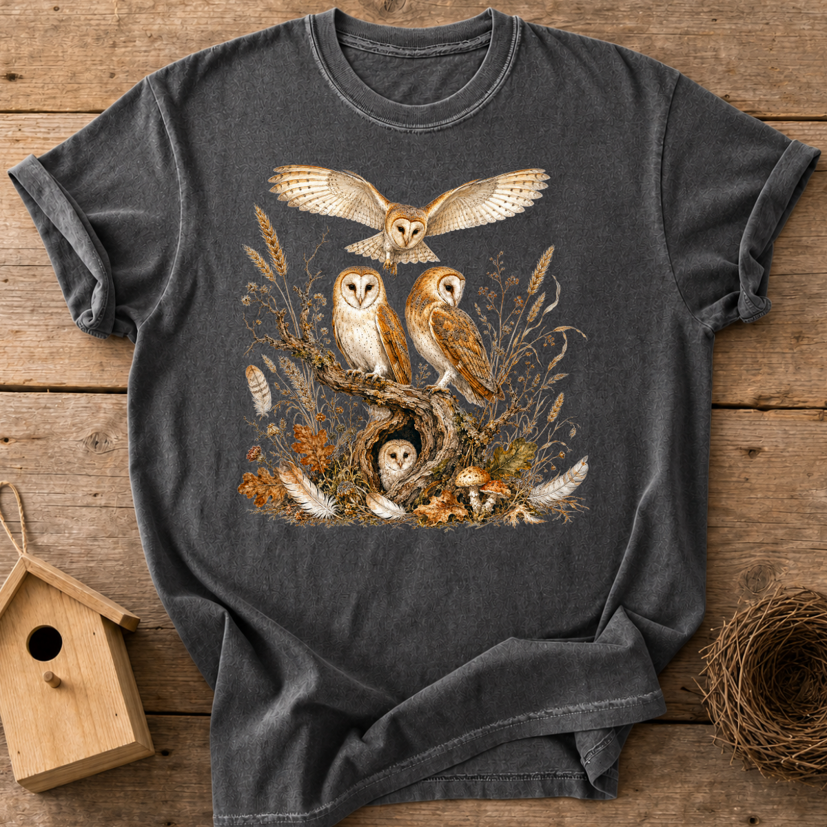 Owl Family T-Shirt