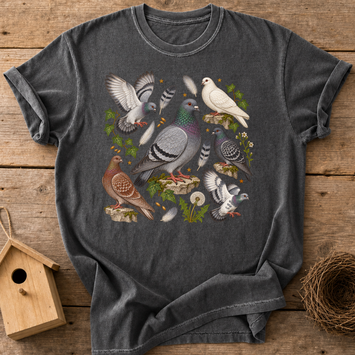 Pigeon Field Guide T-Shirt