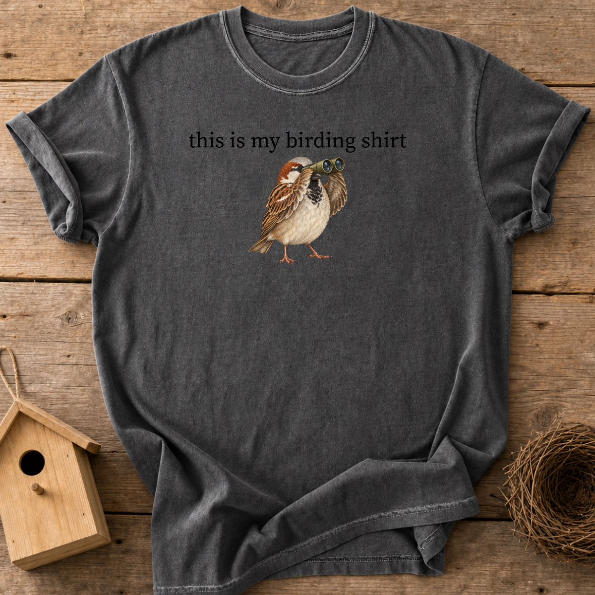 Birding Sparrow T-Shirt