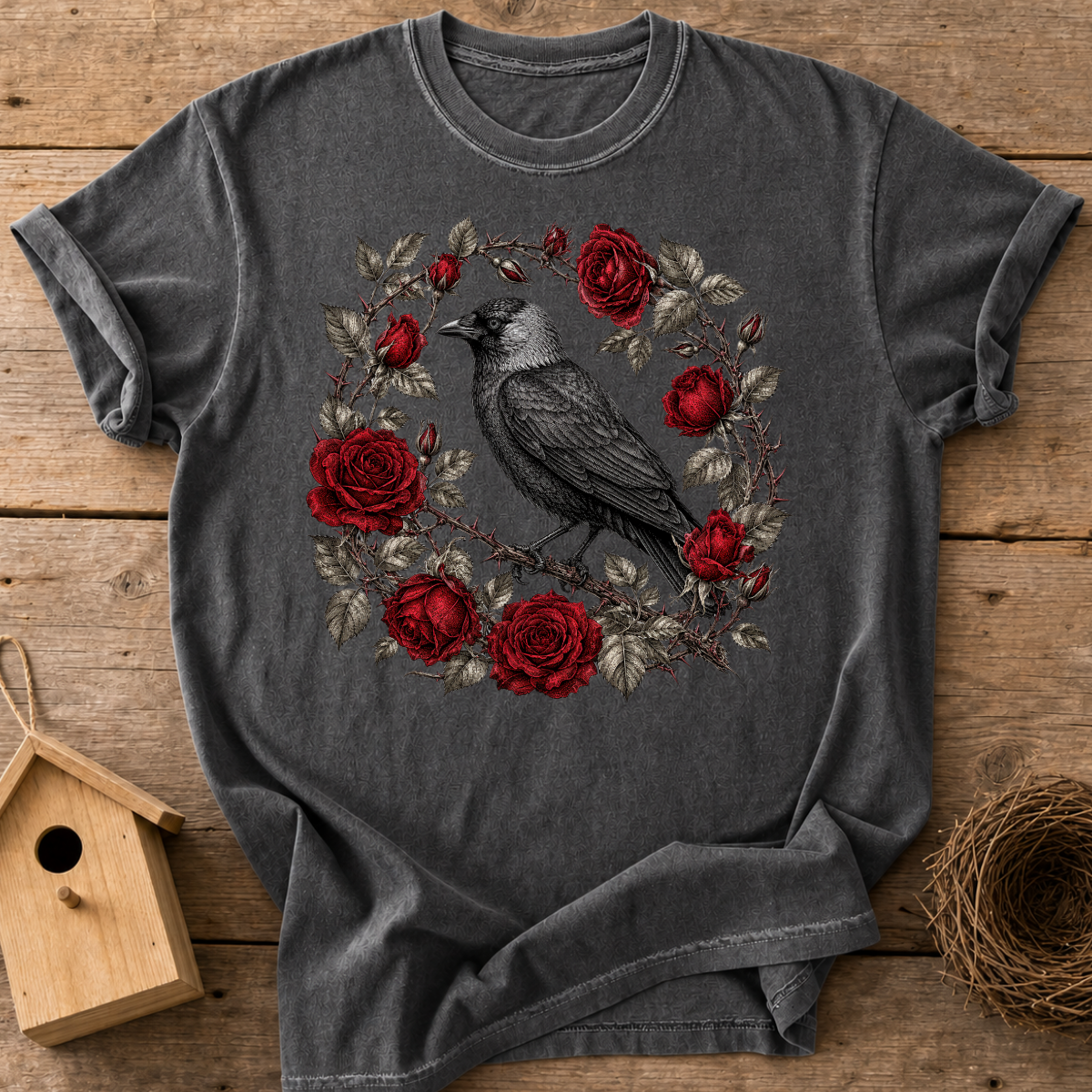 Jackdaw Roses T-Shirt