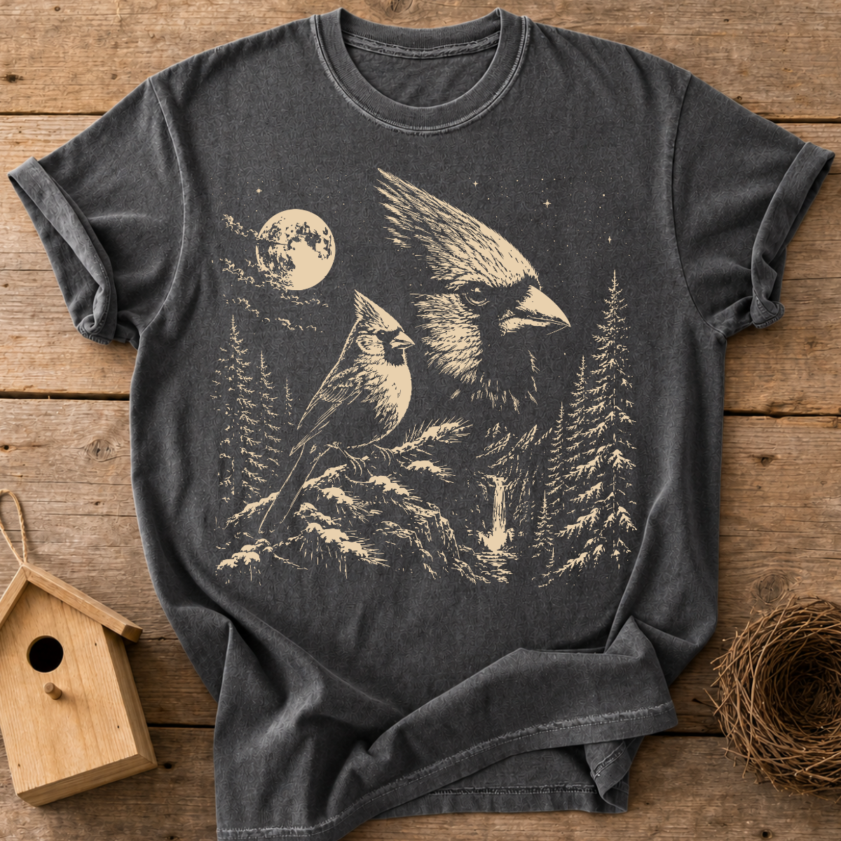 Cardinal Moon T-Shirt
