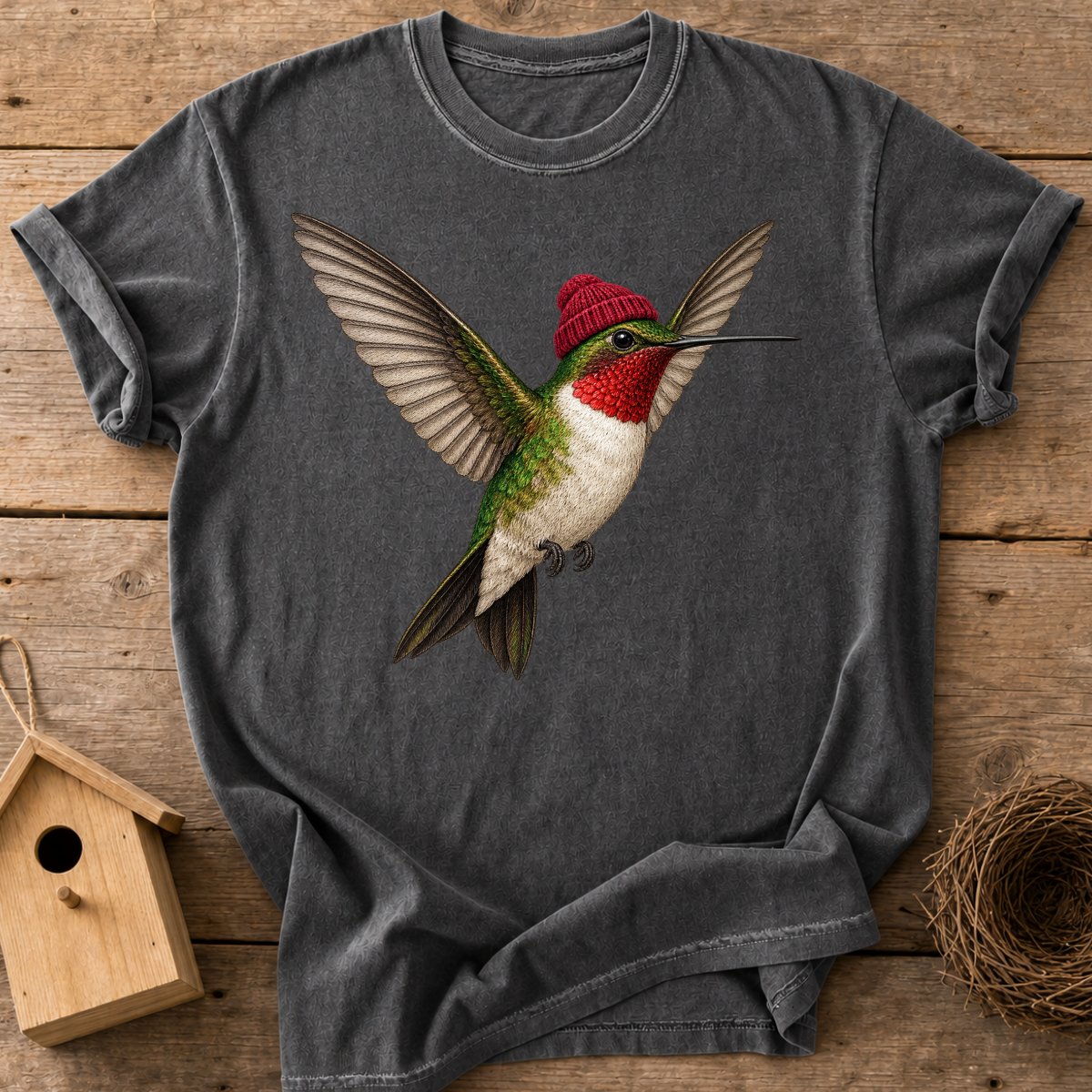 Beanie Hummingbird T-Shirt