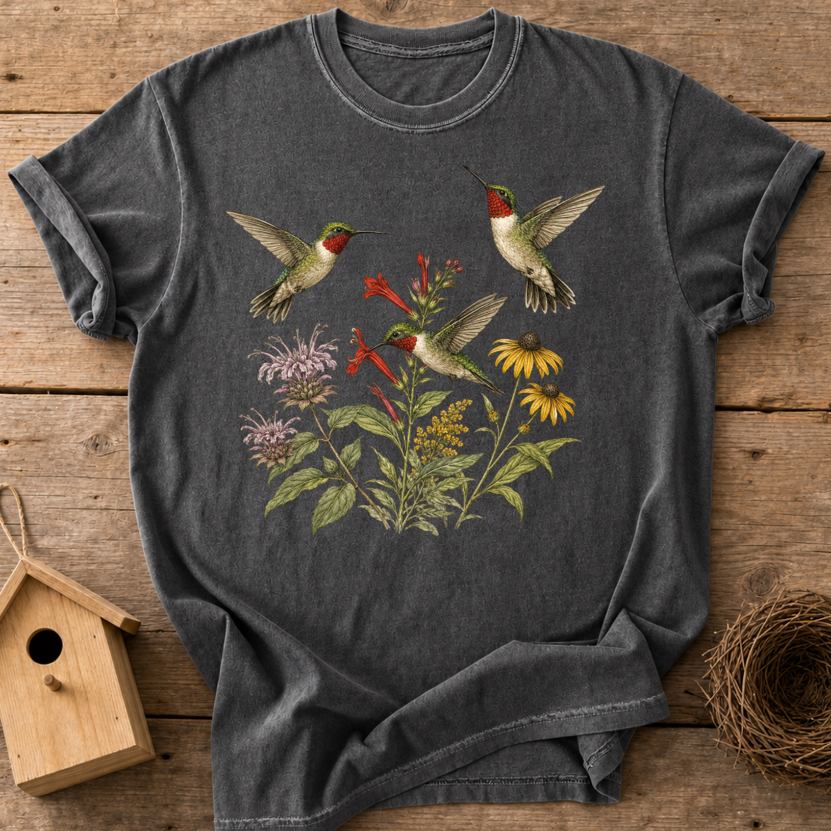 Hummingbird Wildflower T-Shirt