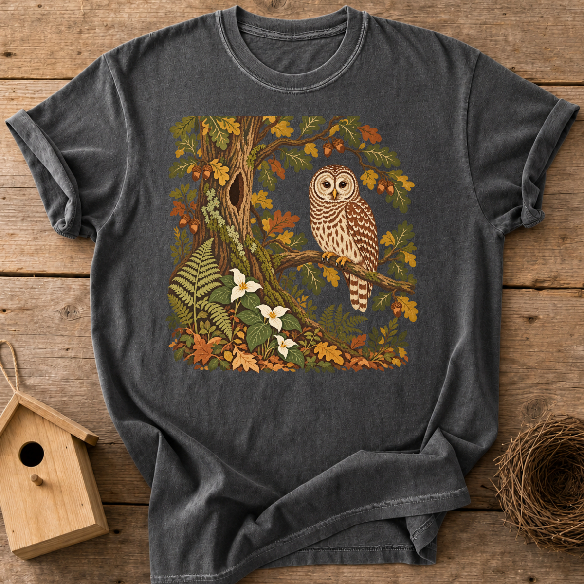 Autumn Barred Owl T-Shirt