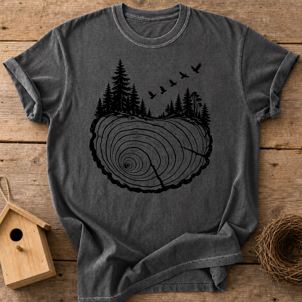 Forest Rings Flight T-Shirt