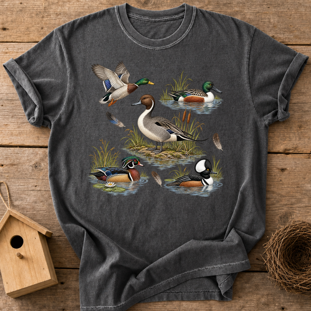 Wetland Ducks T-Shirt