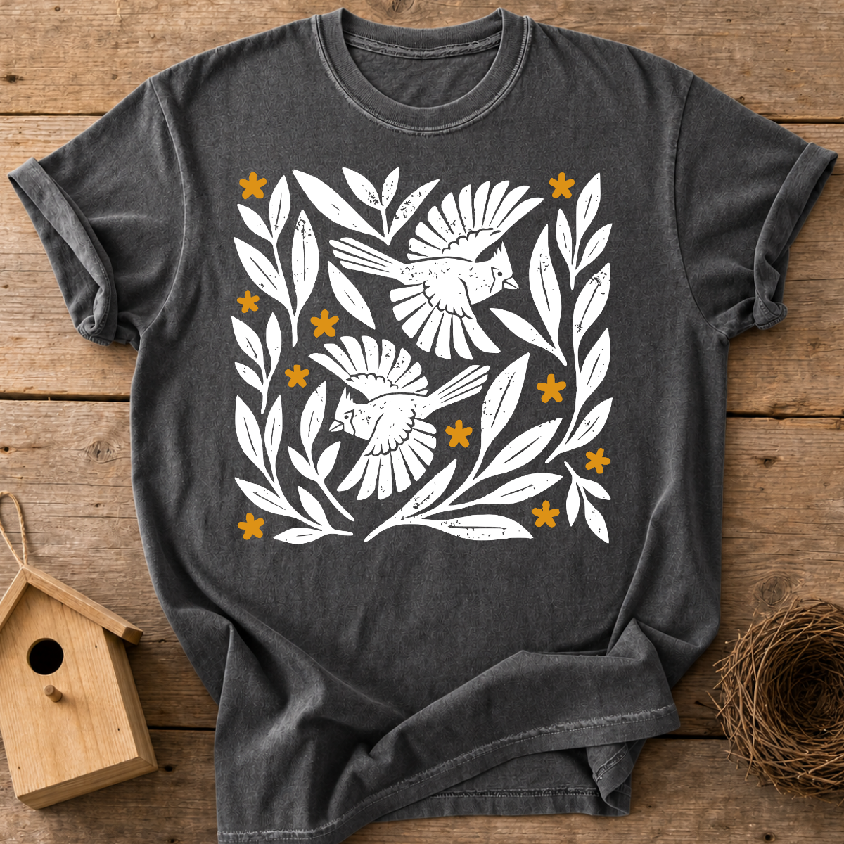 Folk Cardinal T-Shirt