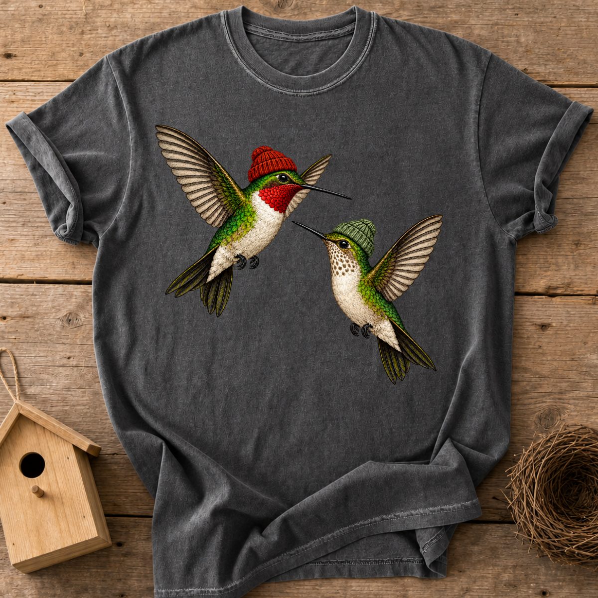 Beanie Hummingbird T-Shirt