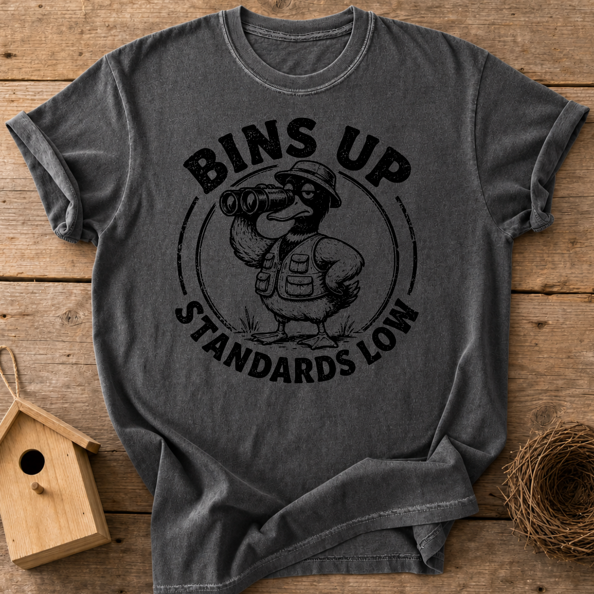 Bins Up Standards Low T-Shirt