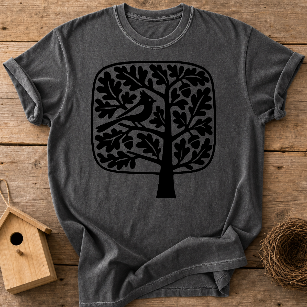 Oak Tree Songbird T-Shirt