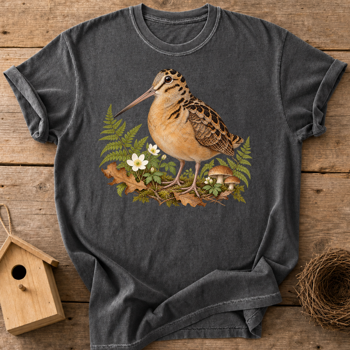 Woodland Woodcock T-Shirt