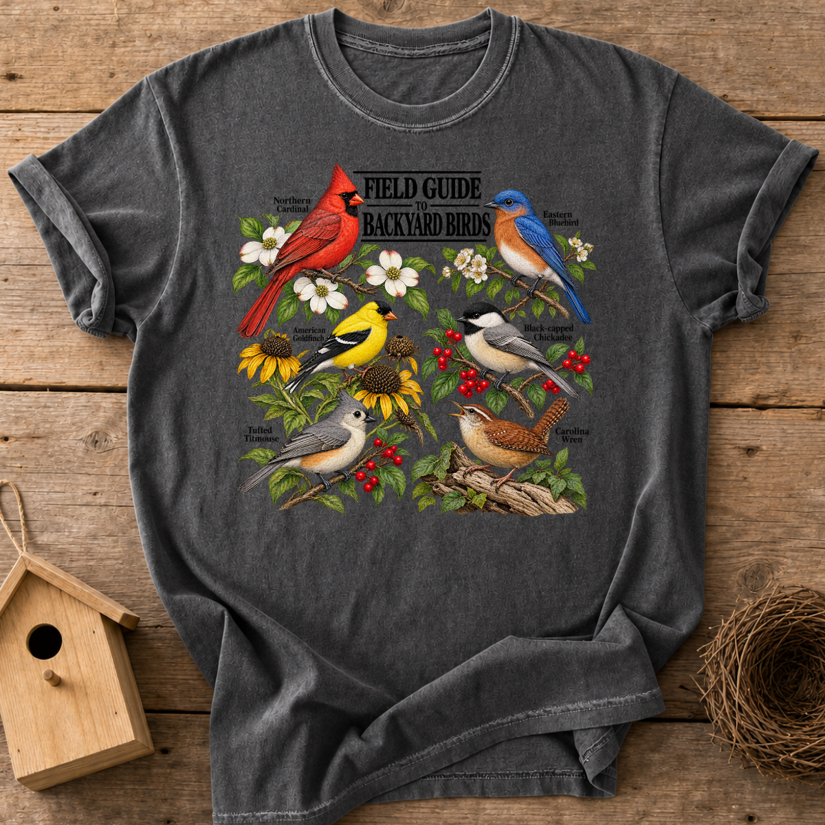 Backyard Bird Guide T-Shirt