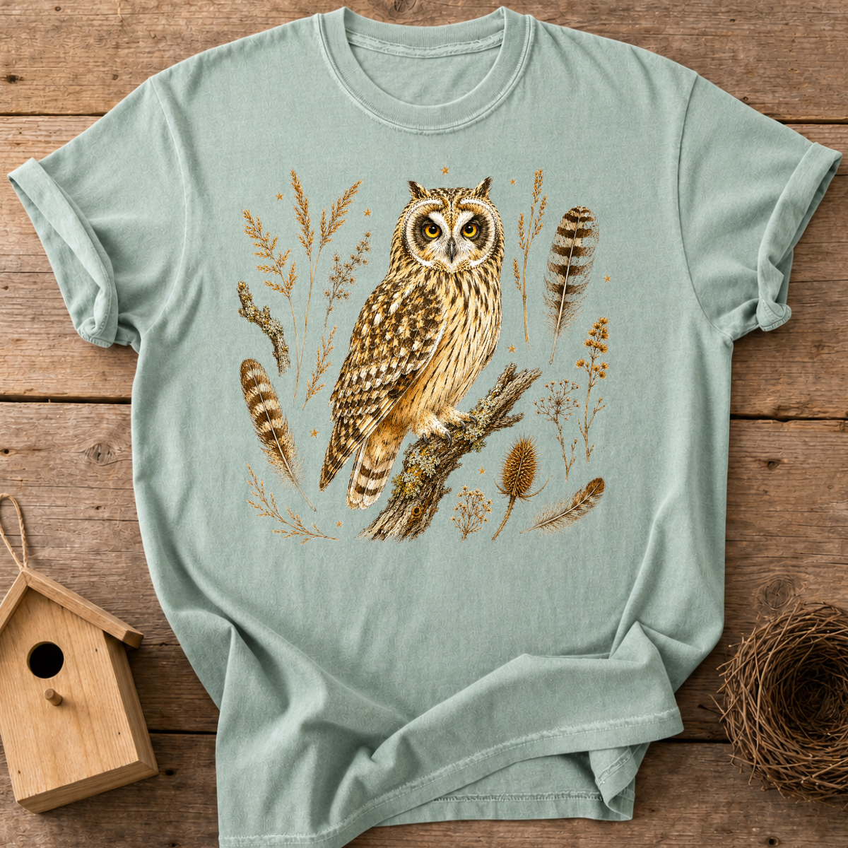 Short-Eared Owl T-Shirt