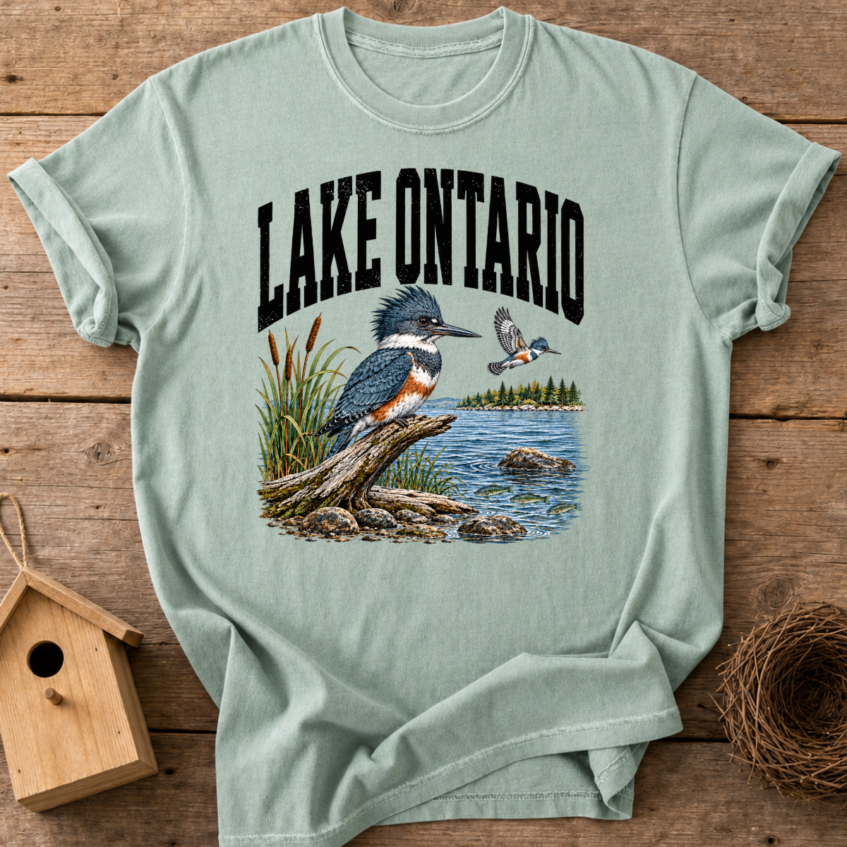 Lake Ontario Kingfisher T-Shirt