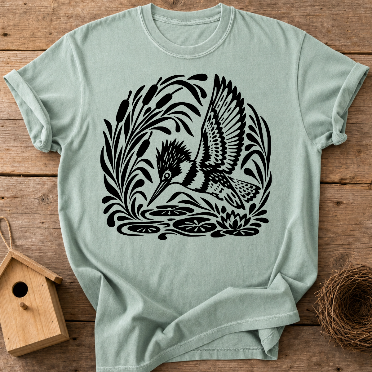 Diving Kingfisher T-Shirt