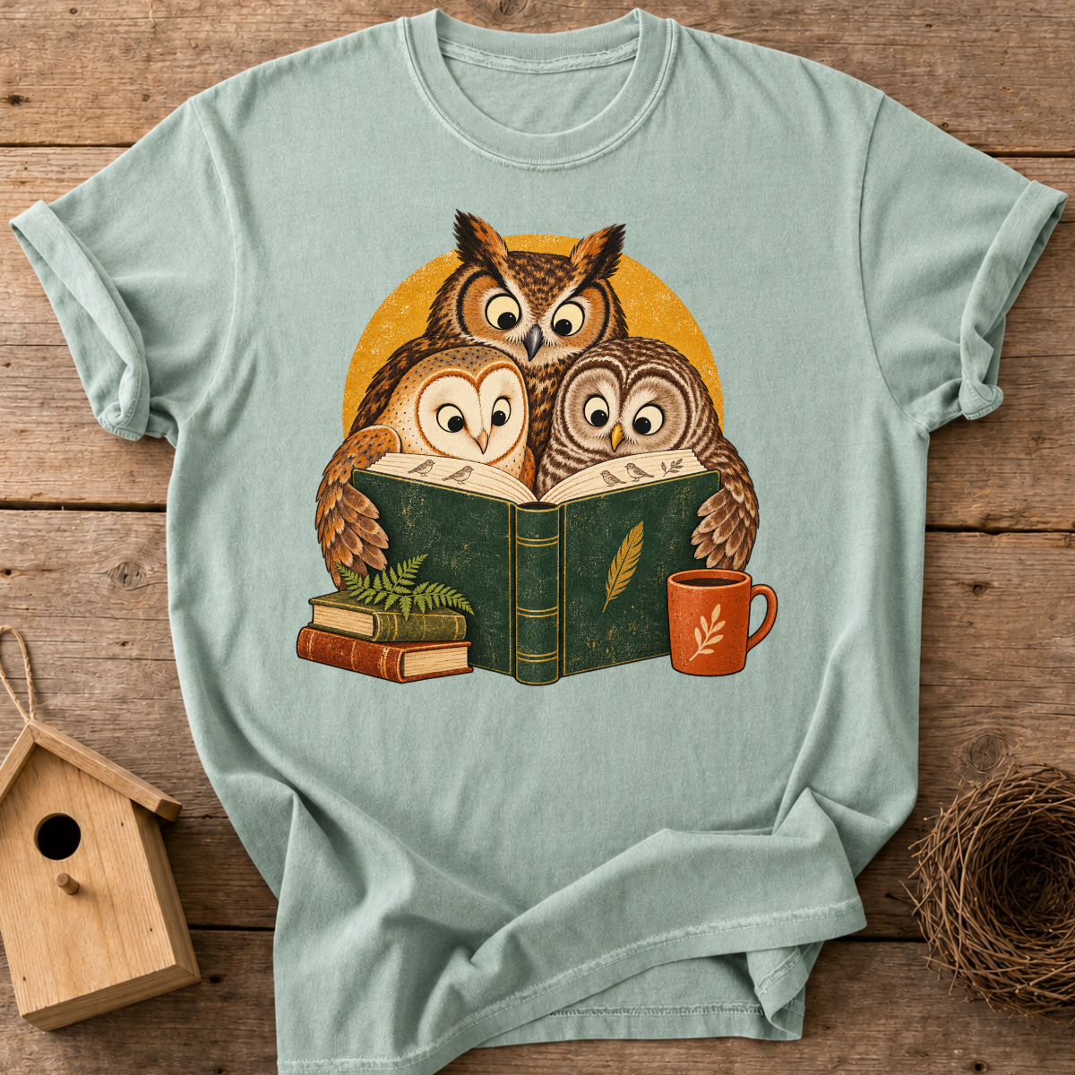 Owl Book Club T-Shirt