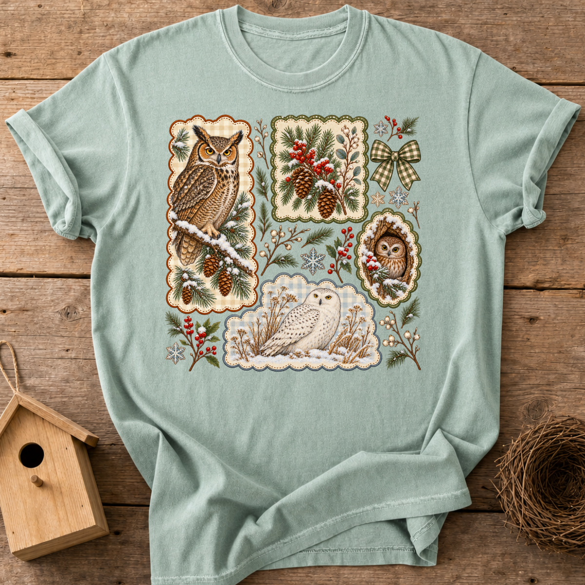 Winter Owls T-Shirt