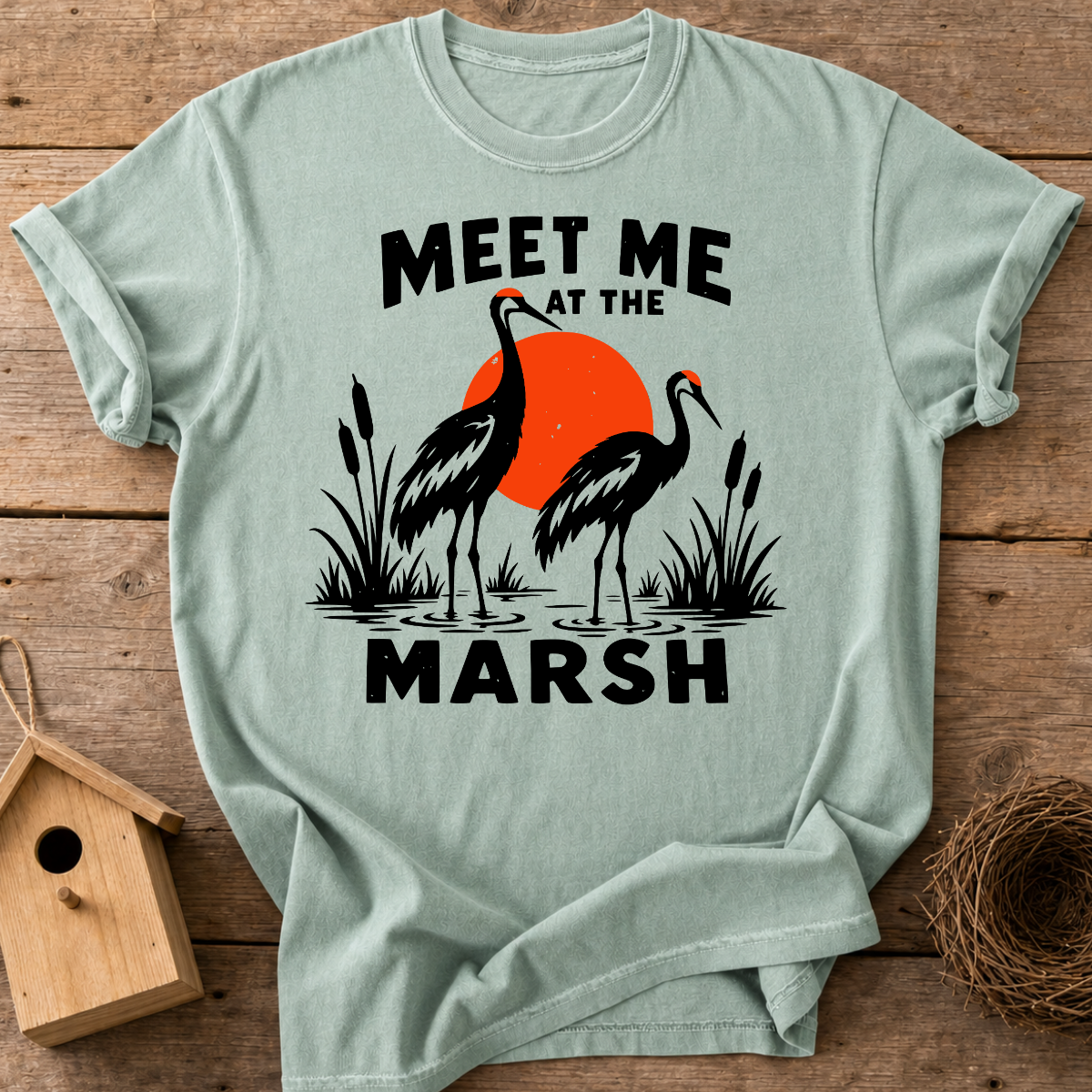 Marsh Cranes T-Shirt