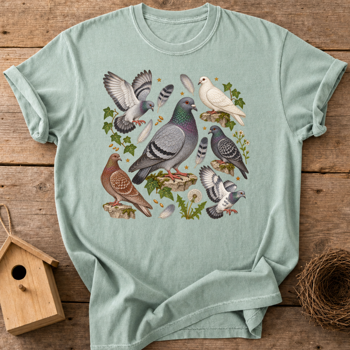 Pigeon Field Guide T-Shirt