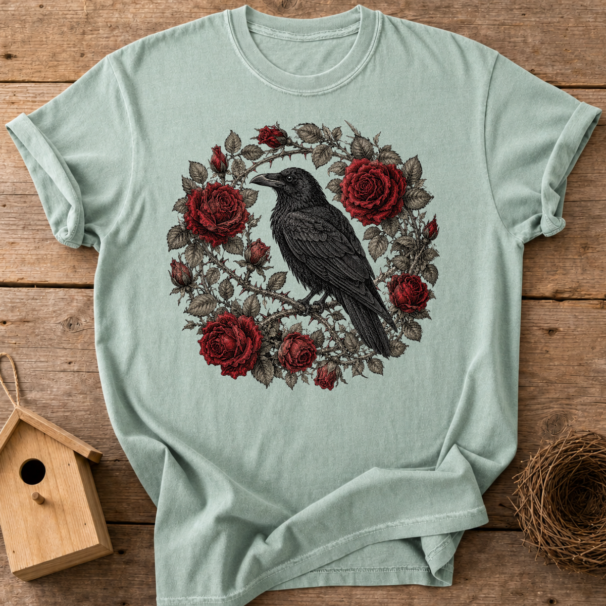 Raven Roses T-Shirt