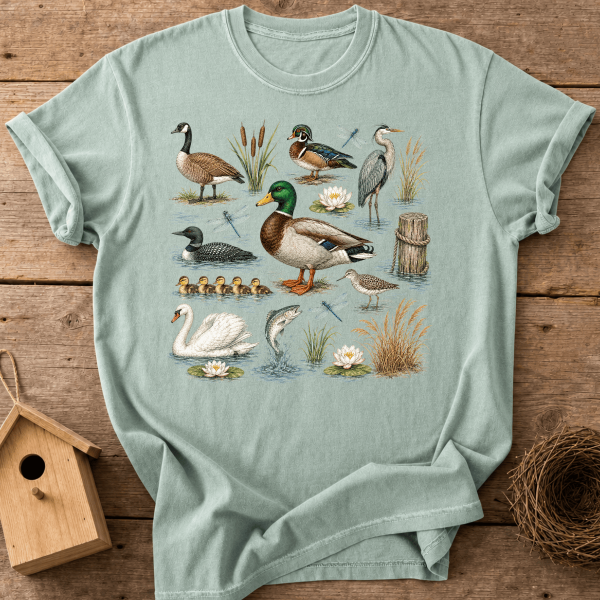 Waterfowl Field Guide T-Shirt