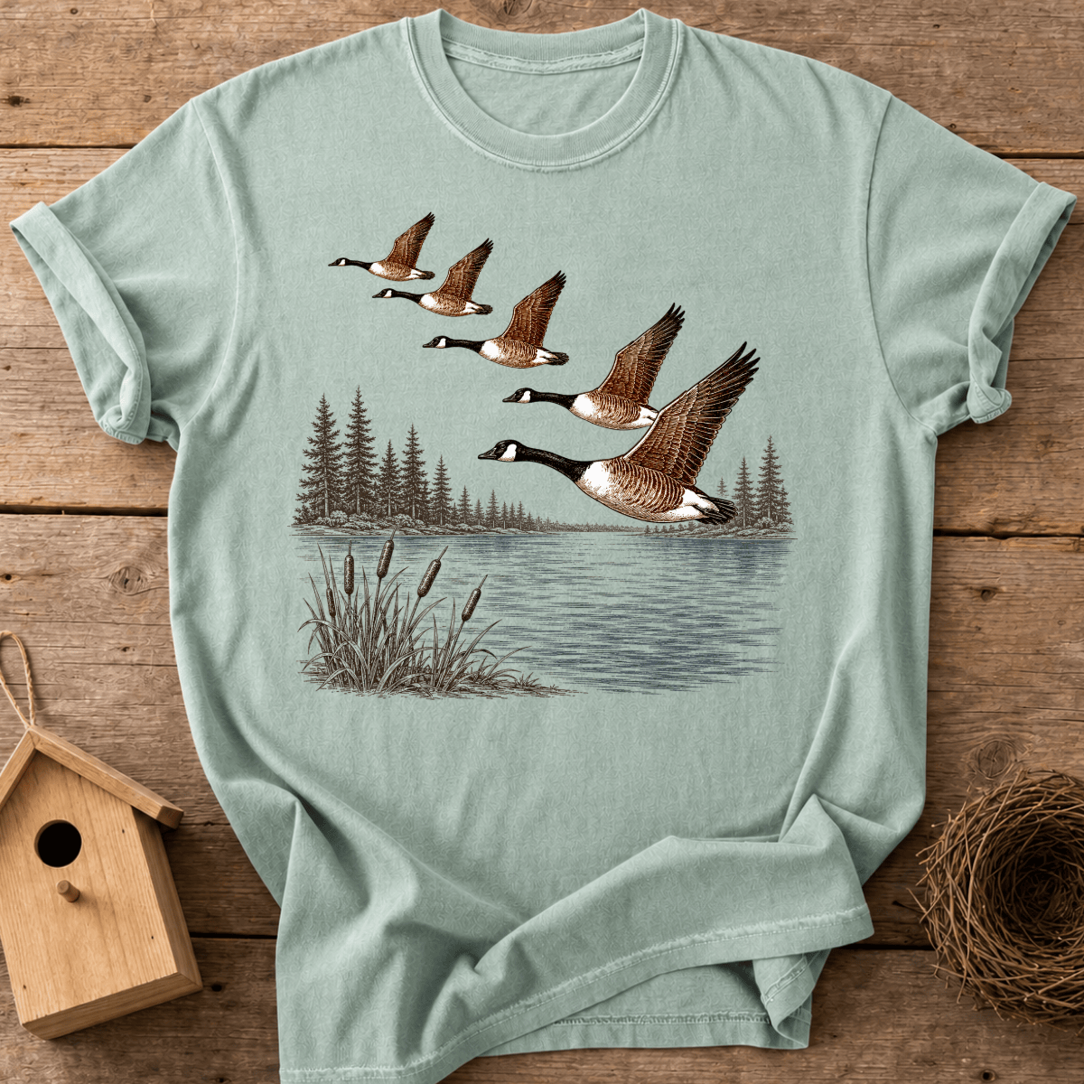 Geese In Flight T-Shirt